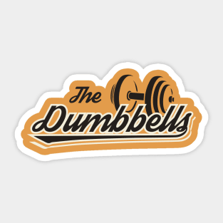 The Dumbbells Sticker